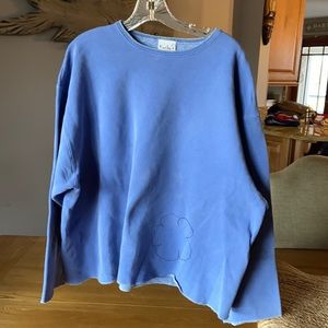 Kunky purplish blue sweatshirt